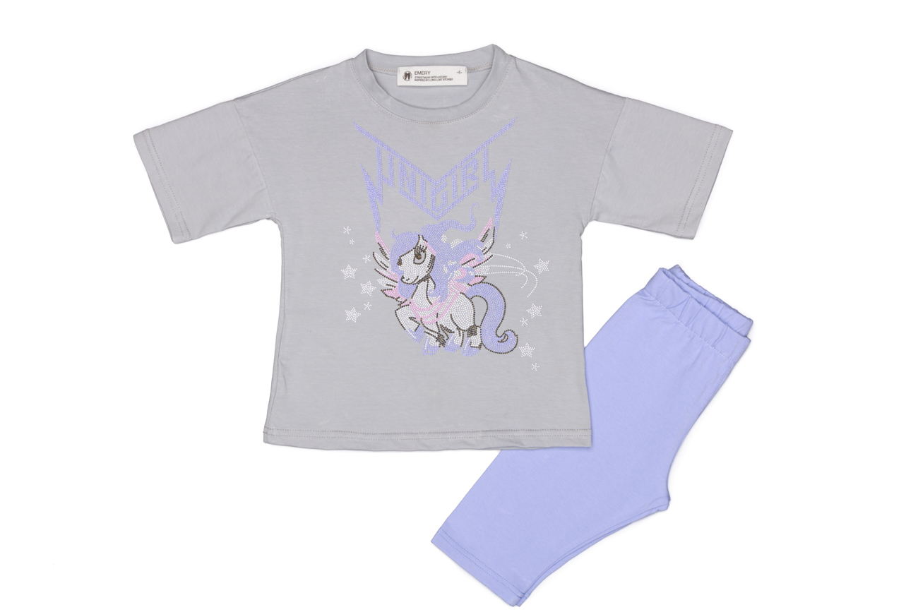 Blouse and Shorts Set "Unicorn"