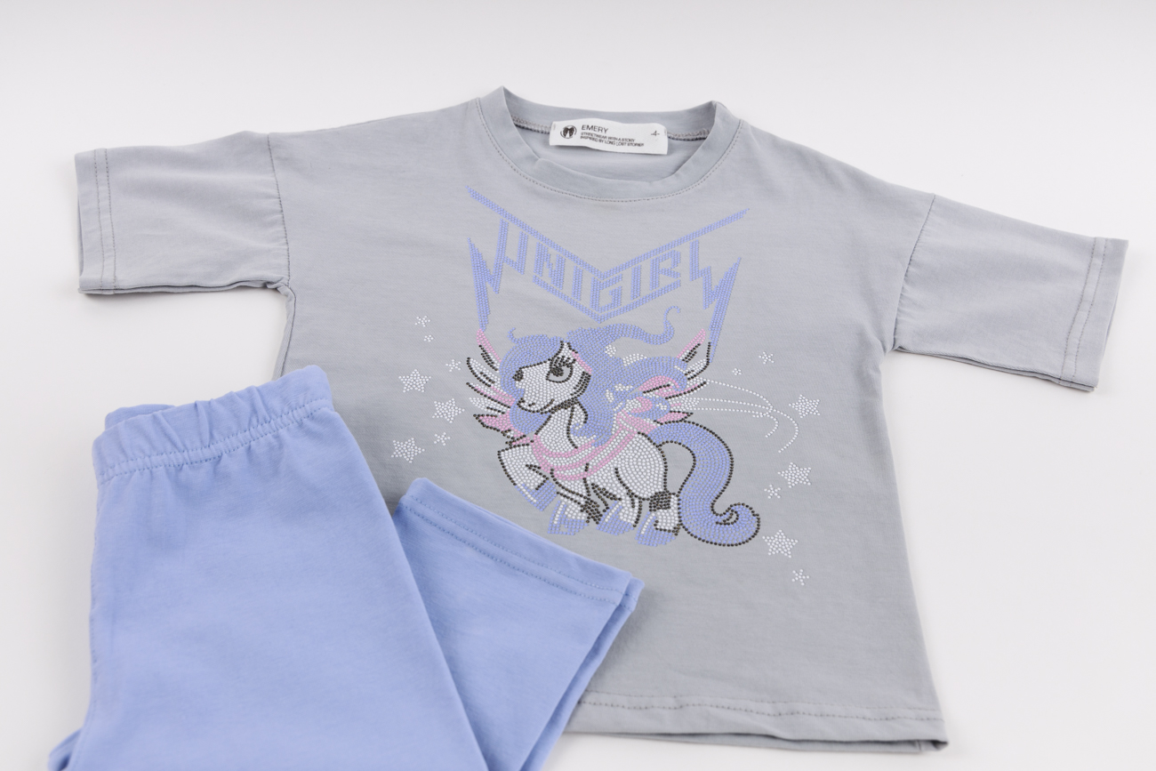 Blouse and Shorts Set "Unicorn"