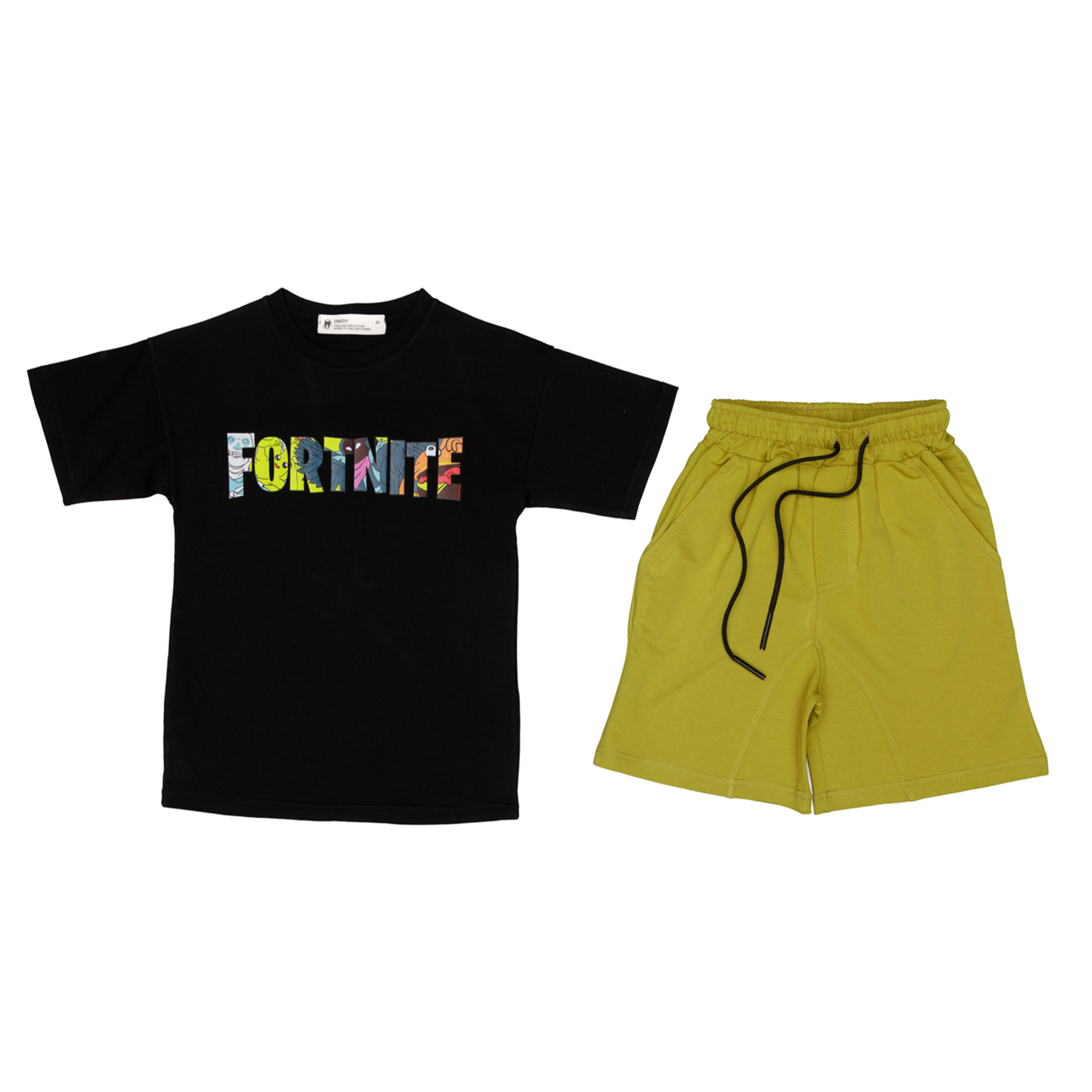 Blouse and Bermuda Shorts Set "Fortnite"