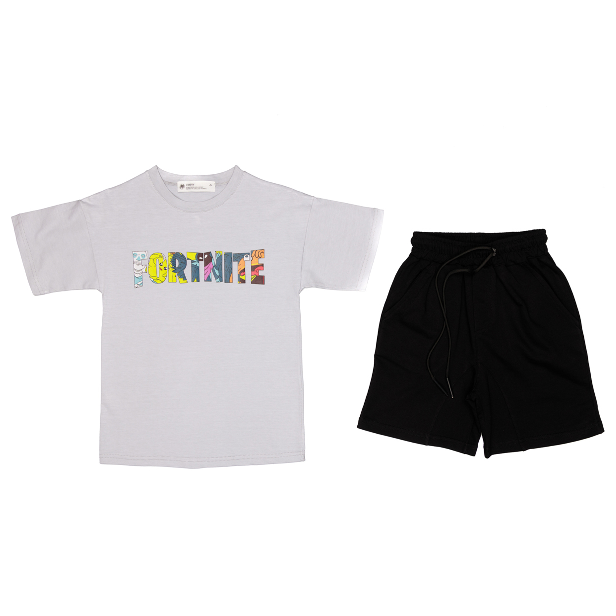 Blouse and Bermuda Shorts Set "Fortnite"