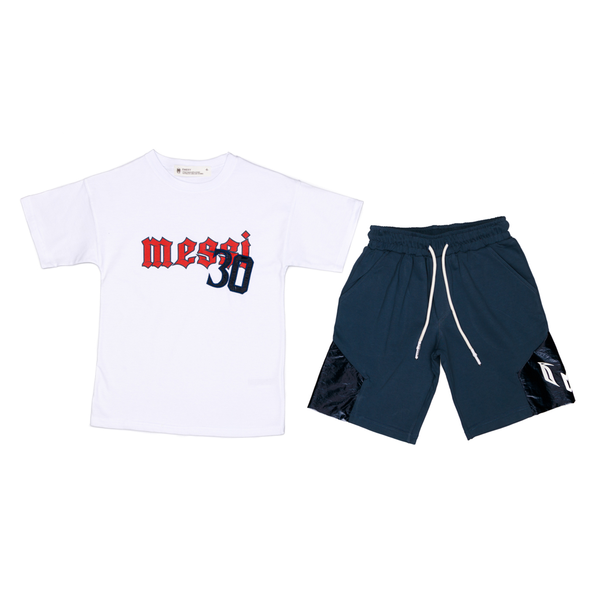 Blouse and Bermuda Shorts Set"MESSI"
