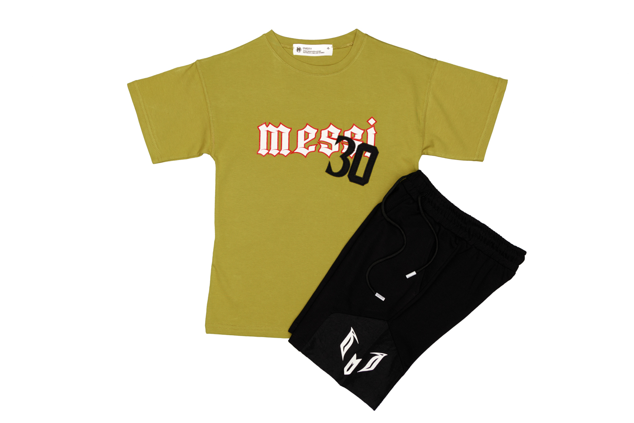 Blouse and Bermuda Shorts Set "MESSI"