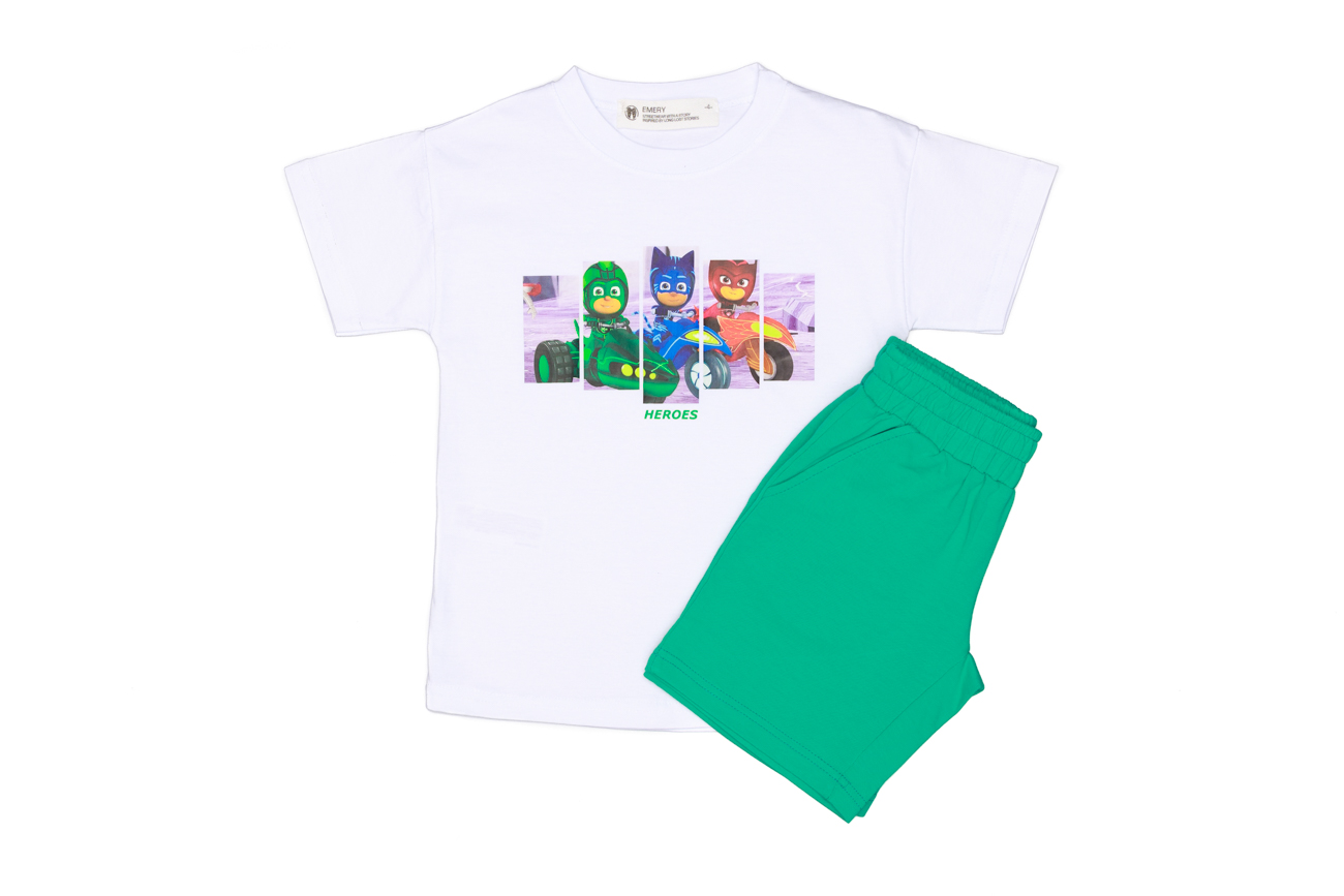 Blouse and Shorts Set "Pj Masks"