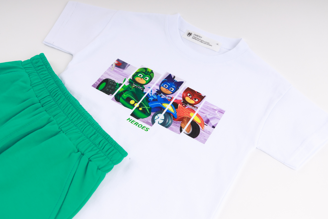 Blouse and Shorts Set "Pj Masks"