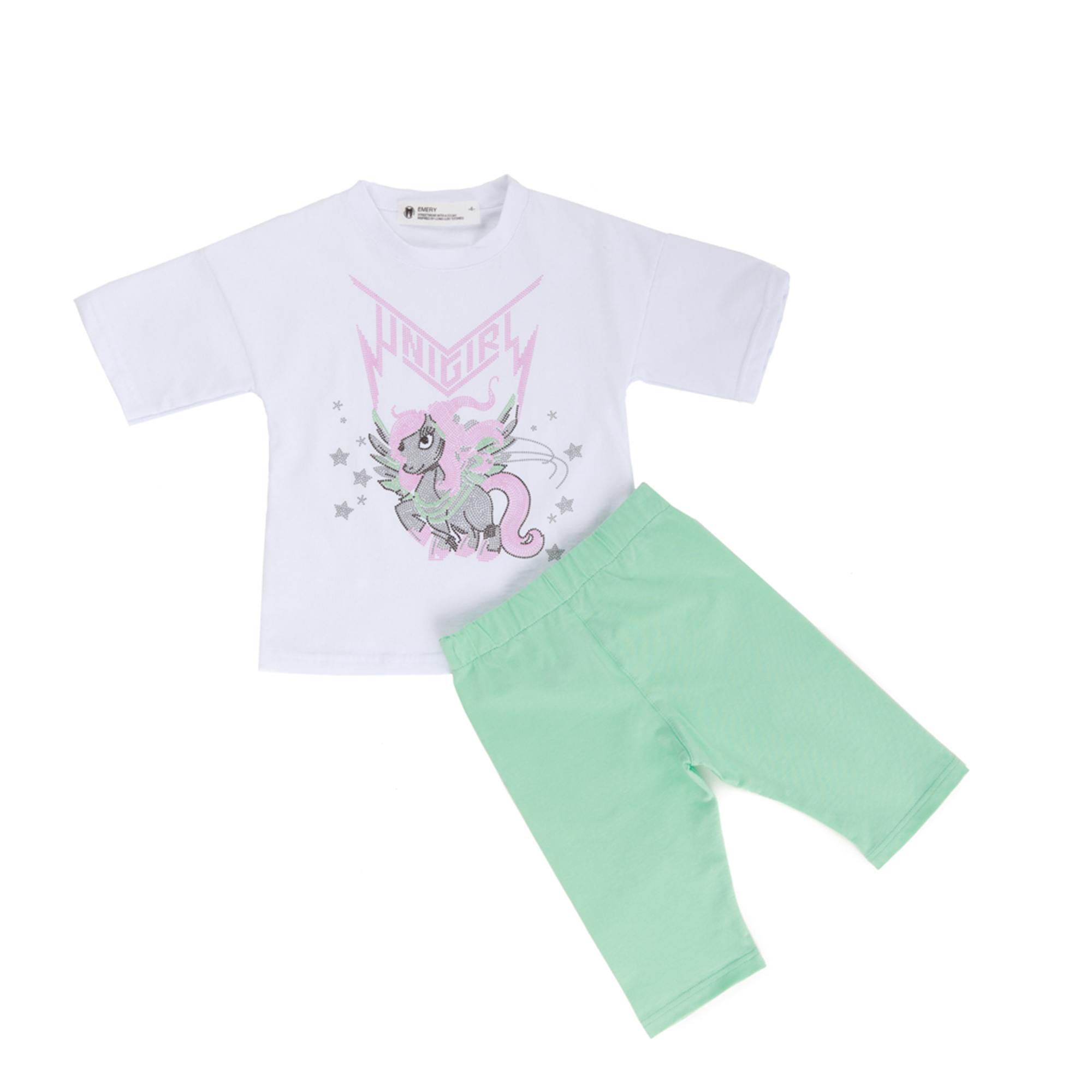 Blouse and Shorts Set "Unicorn"