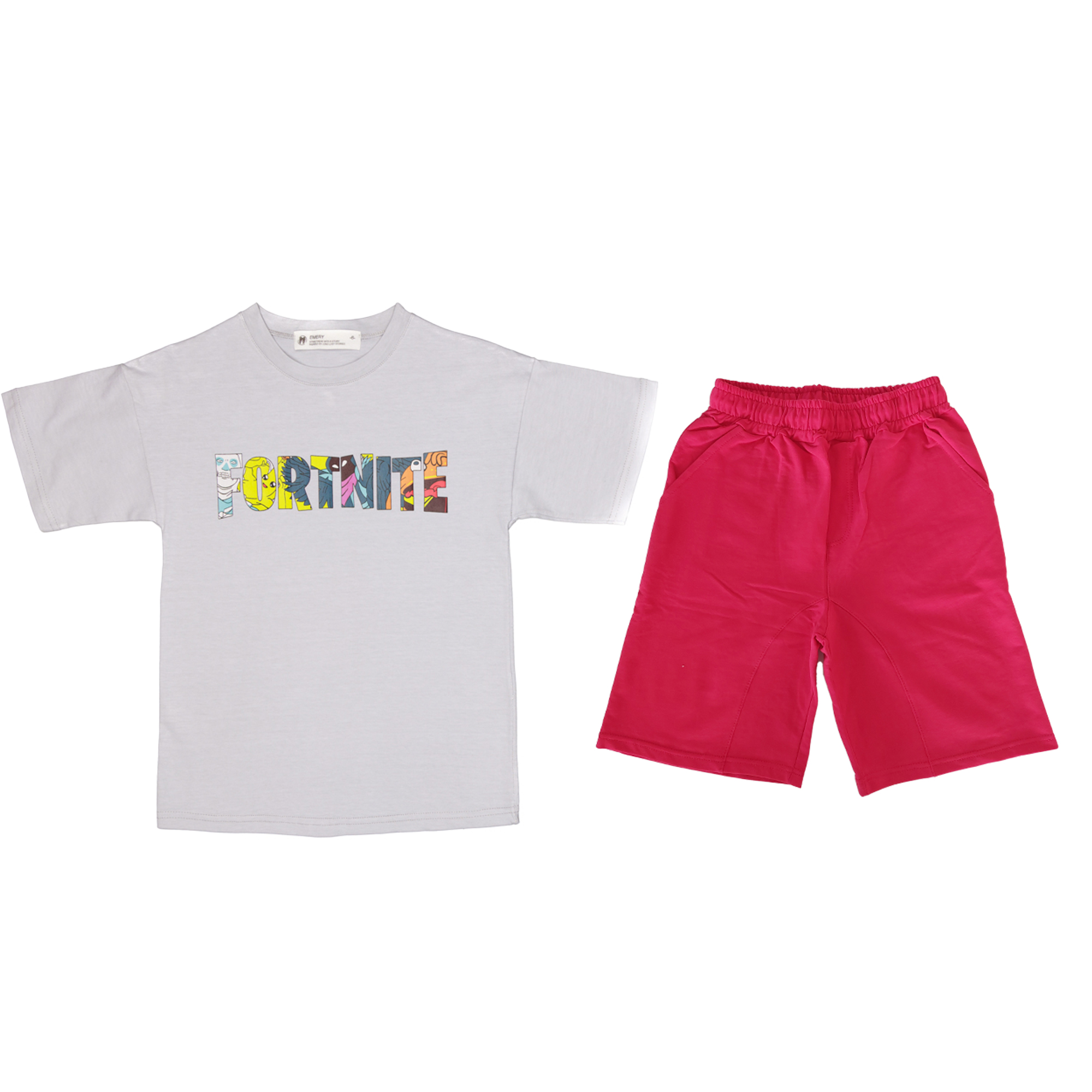 T-Shirt and Bermuda Shorts Set "Fortnite"
