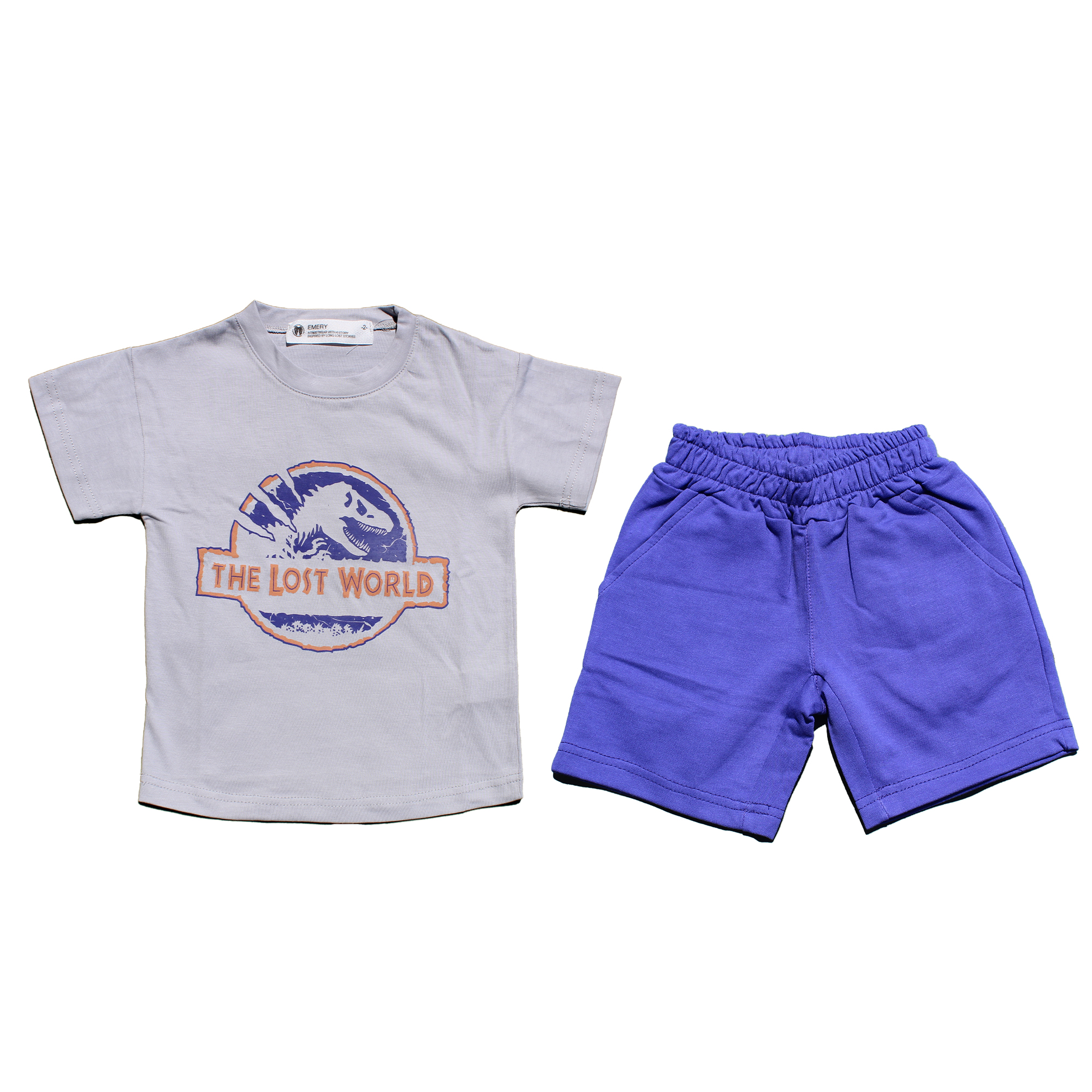 T-Shirt and Shorts Set "Lost World"