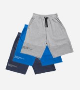 BASIC BERMUDA SHORTS (3 pieces) - (Grey, Blue, Navy)